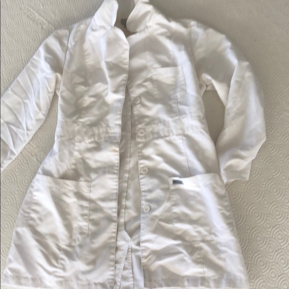 Grey’s anatomy white lab coat!